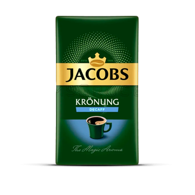 Jacobs Kronung Decaf Caffeine Free Ground Coffee 250g
